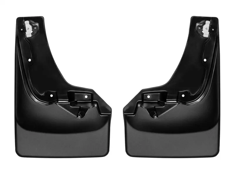 Weathertech 2019+ Chevrolet Silverado 1500 Crew Cab No Drill Mudflaps - Black 1