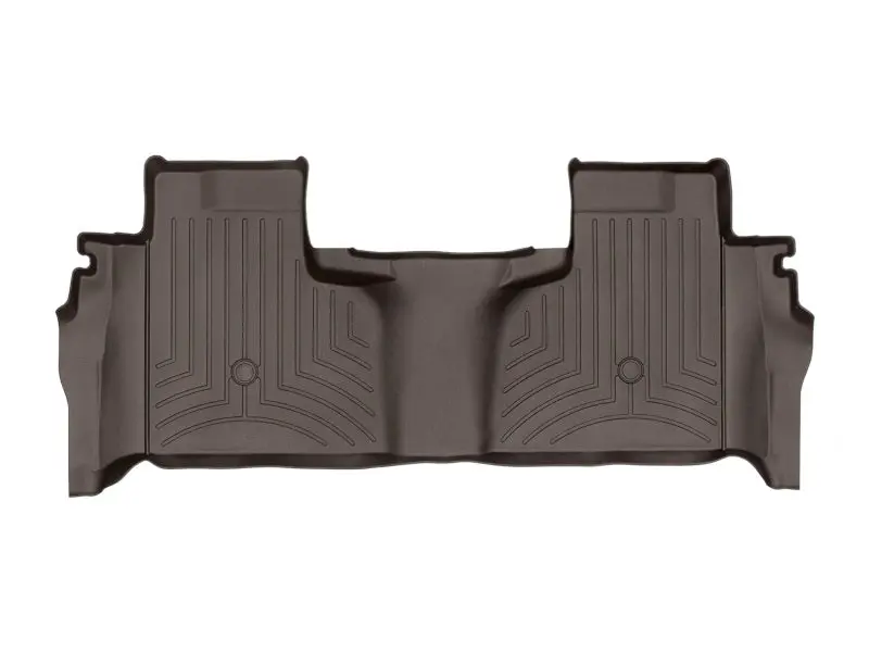 Weathertech 2019+ Chevrolet Silverado 1500 Double Cab (1St Row Bench) Rear Floorliner - Cocoa 1