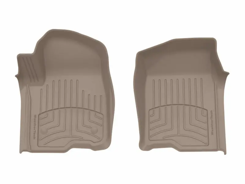Weathertech 2019+ Chevrolet Silverado 1500 Front Floorliner Hp - Tan 1