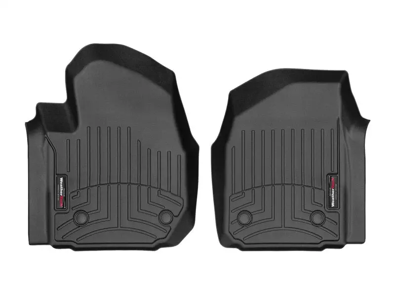 Weathertech 2019+ Chevrolet Silverado 1500 / Gmc Sierra 1500 Vinyl Front Floorliner - Black 1