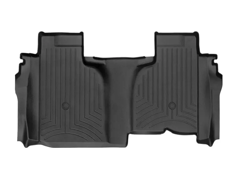 Weathertech 2019+ Chevrolet Silverado 1500 / Gmc Sierra (Double Cab) Rear Vinyl Floorliner - Black 1