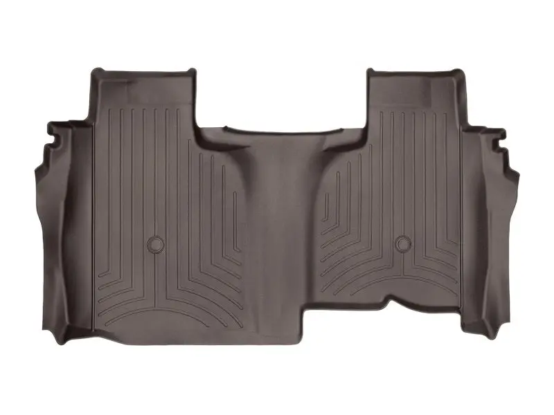 Weathertech 2019+ Chevrolet Silverado 1500 Rear Floorliner - Cocoa 1
