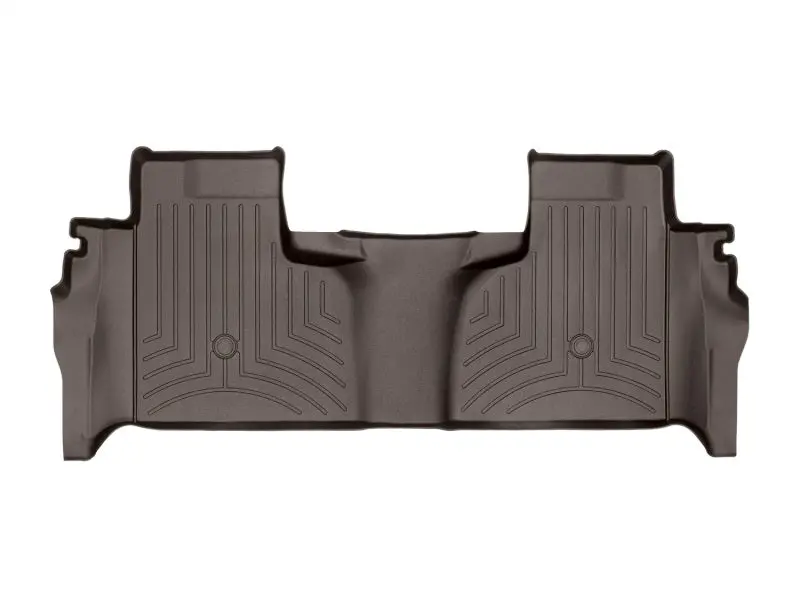 Weathertech 2019+ Chevrolet Silverado 1500 Rear Floorliner - Cocoa 1
