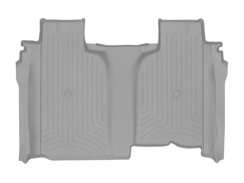 Weathertech 2019+ Chevrolet Silverado 1500 Rear Floorliner - Grey 1