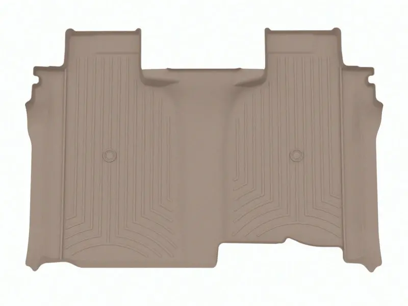 Weathertech 2019+ Chevrolet Silverado 1500 Rear Floorliner - Tan 1