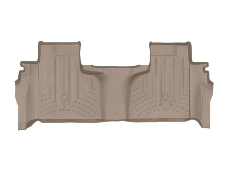 Weathertech 2019+ Chevrolet Silverado 1500 Rear Floorliner - Tan 1