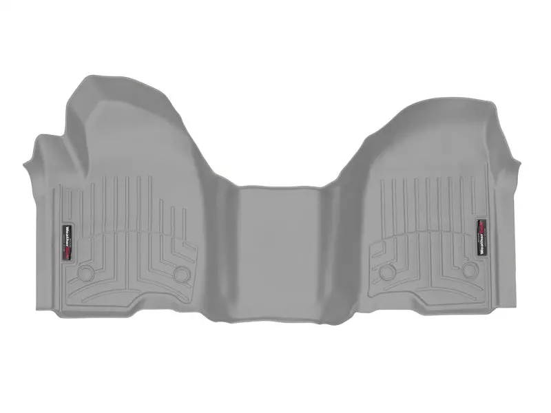Weathertech 2019+ Chevy Silverado 1500 (Bench Seat No Flow Through Console) Front Floorliner - Grey 1