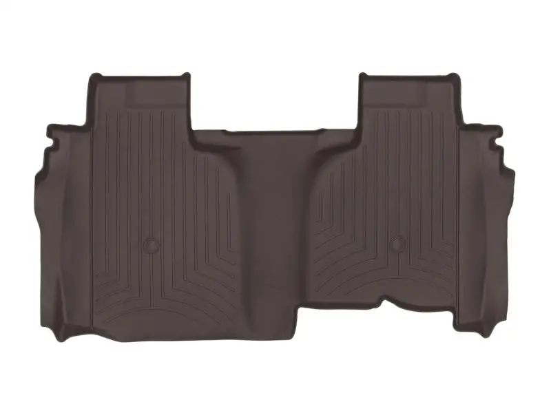 Weathertech 2019+ Chevy Silverado 1500 Double Cab W/ 1St Row Bucket Seats Rear Floorliner - Cocoa 1