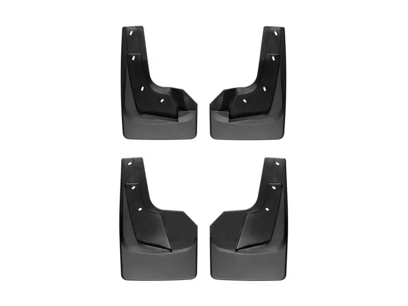 Weathertech 2019+ Dodge Ram 1500 No Drill Mudflaps - Black 1