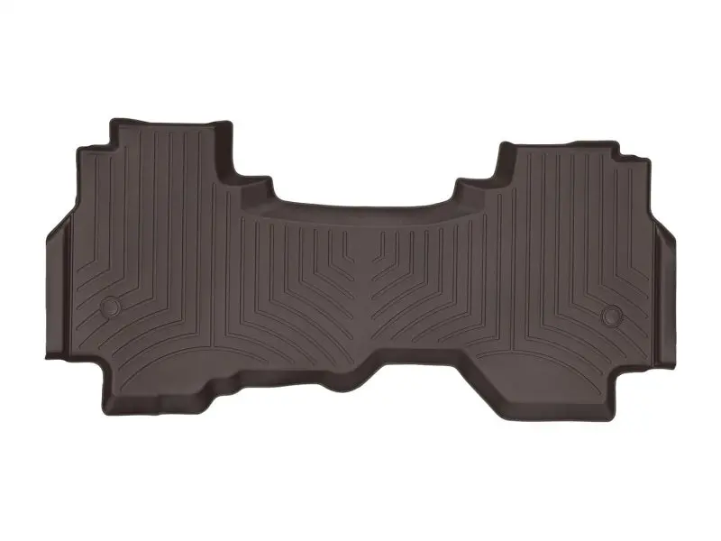 Weathertech 2019+ Dodge Ram 1500 Quad Cab Rear Floorliner - Cocoa 1
