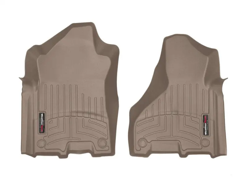 Weathertech 2019+ Dodge Ram 2500/3500 Front Floorliner - Tan (Fits Crew & Mega Cab) 1