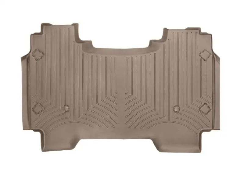Weathertech 2019+ Dodge Ram Rear Floorliner - Tan (Fits Crew Cab W/No Underseat Storage Only) 1