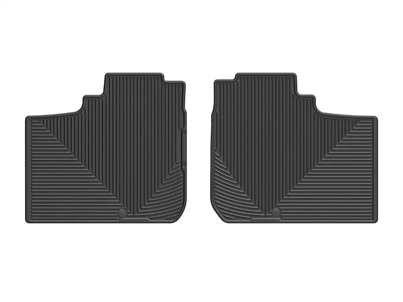 Weathertech 2019+ Dodge Ram Truck 1500 Rear Rubber Mats - Black 1
