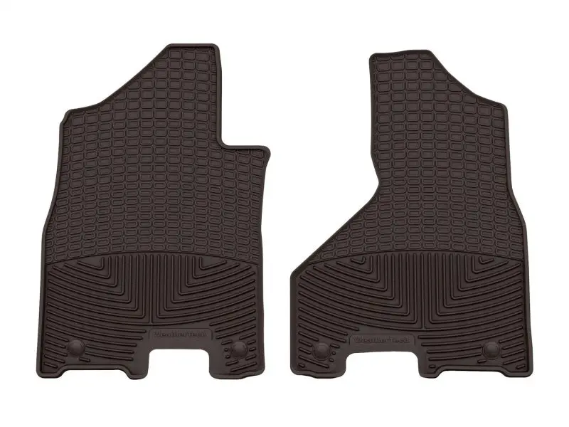 Weathertech 2019+ Dodge Ram Truck 2500/3500 Front Rubber Mats - Cocoa 1