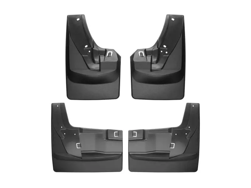 Weathertech 2019+ Dodge Ram Truck 2500/3500 No Drill Mudflaps - Black 1