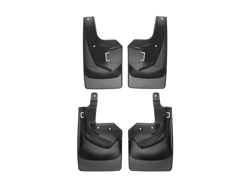Weathertech 2019+ Dodge Ram Truck 2500/3500 No Drill Mudflaps - Black 1