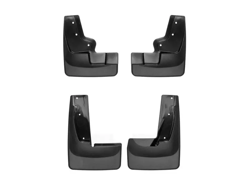 Weathertech 2019+ Ford Edge No Drill Mudflaps - Black 1