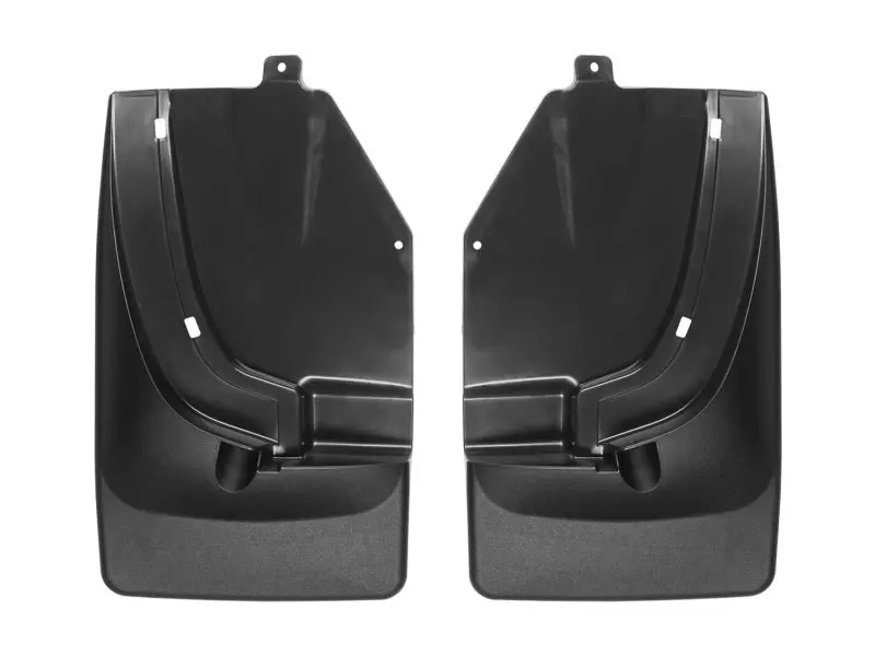 Weathertech 2019+ Ford Ranger No Drill Front Mudflaps - Black 1