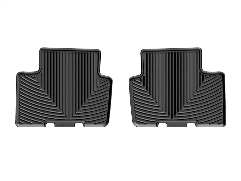 Weathertech 2019+ Ford Ranger Rear Rubber Mats - Black 1