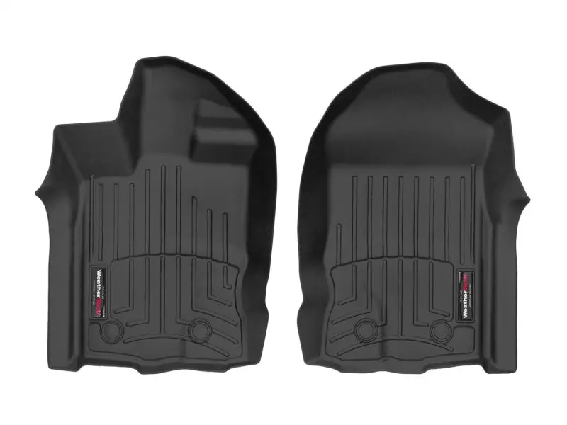 Weathertech 2019+ Ford Ranger Supercrew Front Floorliner - Black 1
