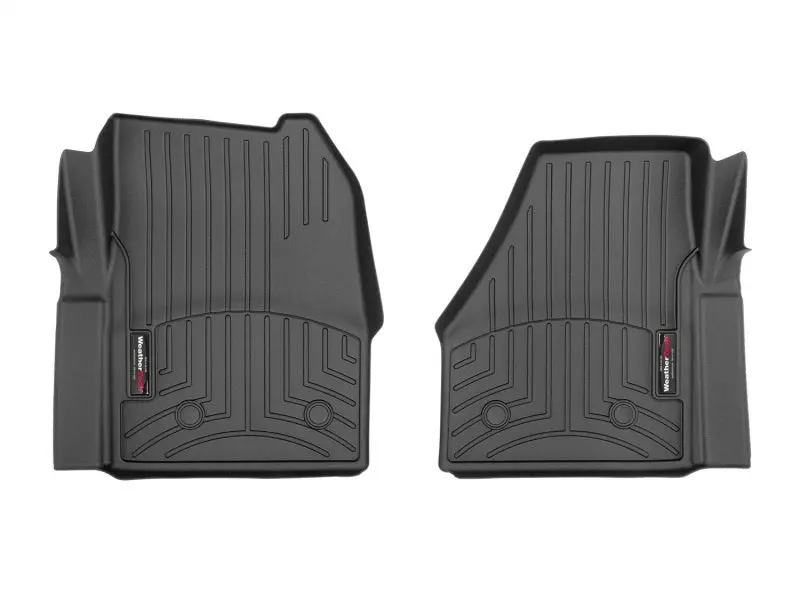 Weathertech 2019+ Freightliner Cascadia Front Floorliner For Vinyl Floors - Black 1