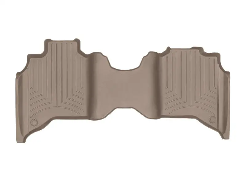 Weathertech 2019+ Ram 2500/3500 1St Row Bench Seat Crew Cab Rear Floorliner - Tan 1