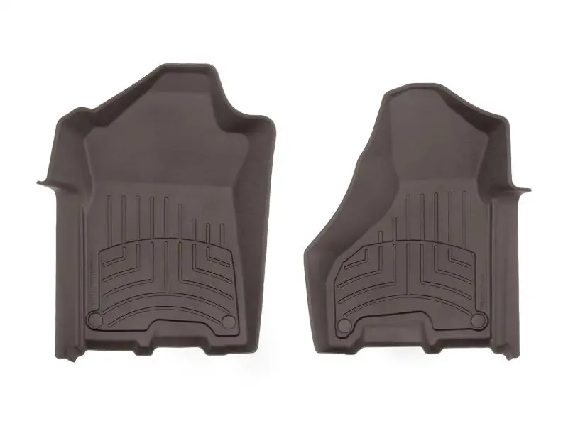 Weathertech 2019+ Ram 2500/3500 Crew/Mega Cab (No Pto) Front Floorliner Hp - Cocoa 1