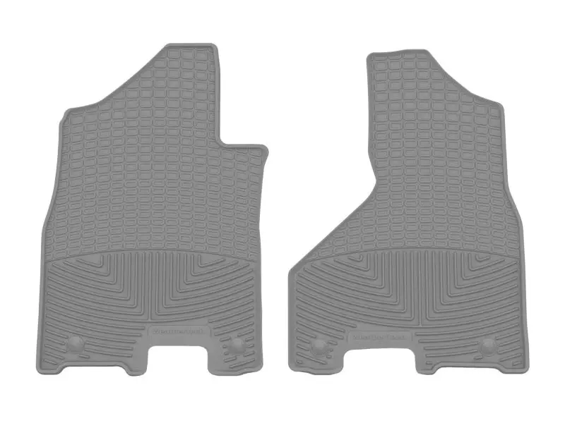 Weathertech 2019+ Ram Ram 2500/3500 Front Rubber Mats - Grey 1