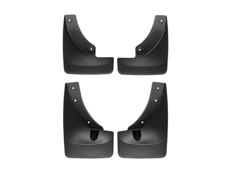 Weathertech 2020+ Ford Escape/Escape Hybrid Front No Drill Mudflaps - Black 1