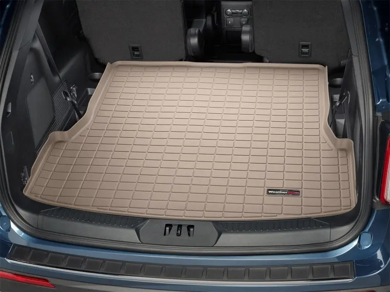 Weathertech 2020+ Ford Explorer Cargo Liners - Tan 2