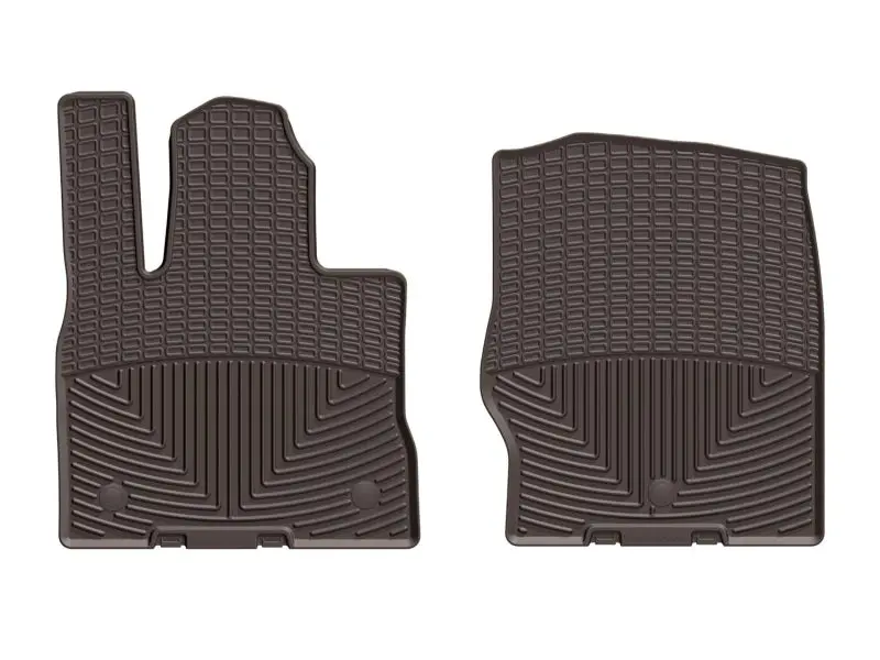 Weathertech 2020+ Ford Explorer Front Rubber Mats - Cocoa 1