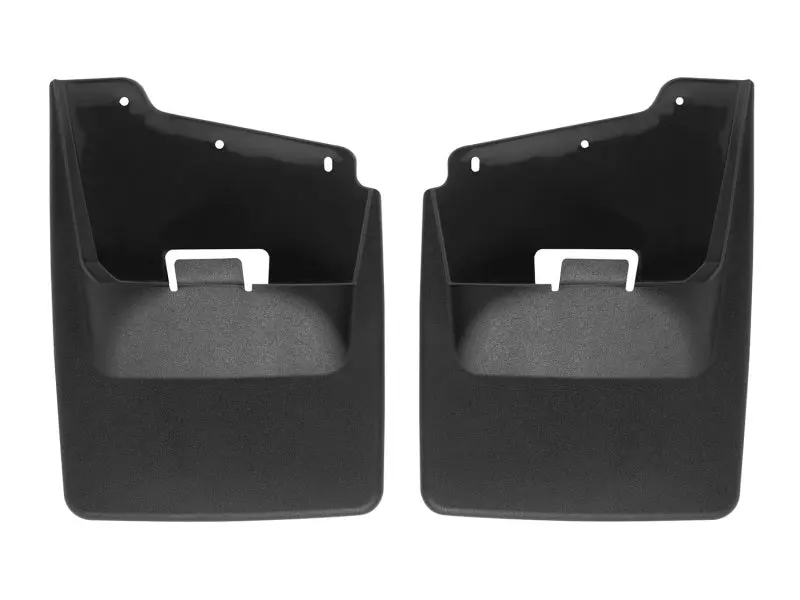 Weathertech 2020+ Gmc Sierra 2500Hd/3500Hd Rear No Drill Mudflaps - Black 1