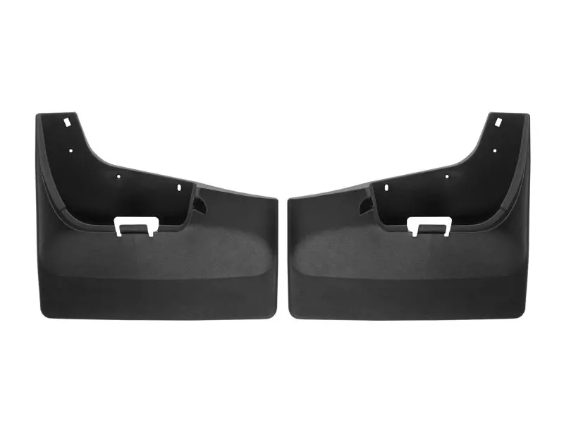 Weathertech 2020+ Gmc Sierra 2500Hd/3500Hd Rear No Drill Mudflaps - Black 1