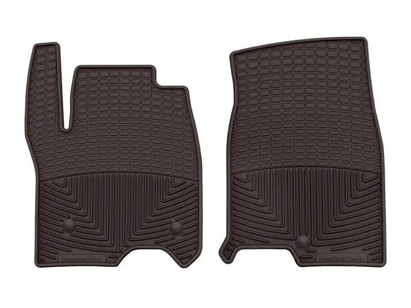 Weathertech 2021+ Cadillac Escalade Front Rubber Mats - Cocoa 1