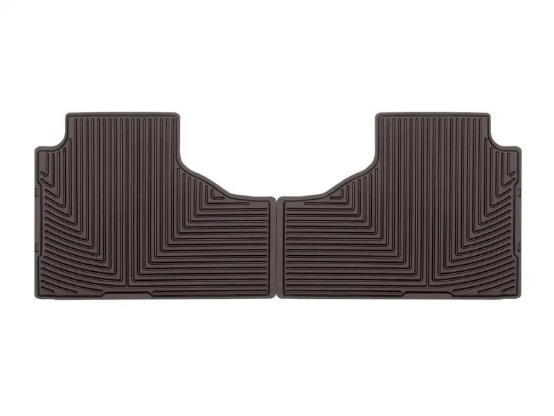 Weathertech 2021+ Cadillac Escalade Rear Rubber Mats - Cocoa 1