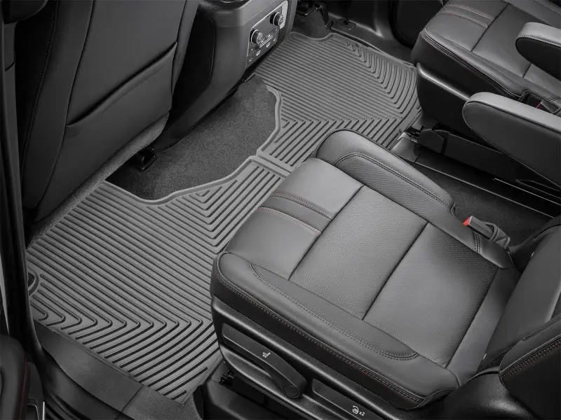 Weathertech 2021+ Cadillac Escalade Rear Rubber Mats - Grey 2
