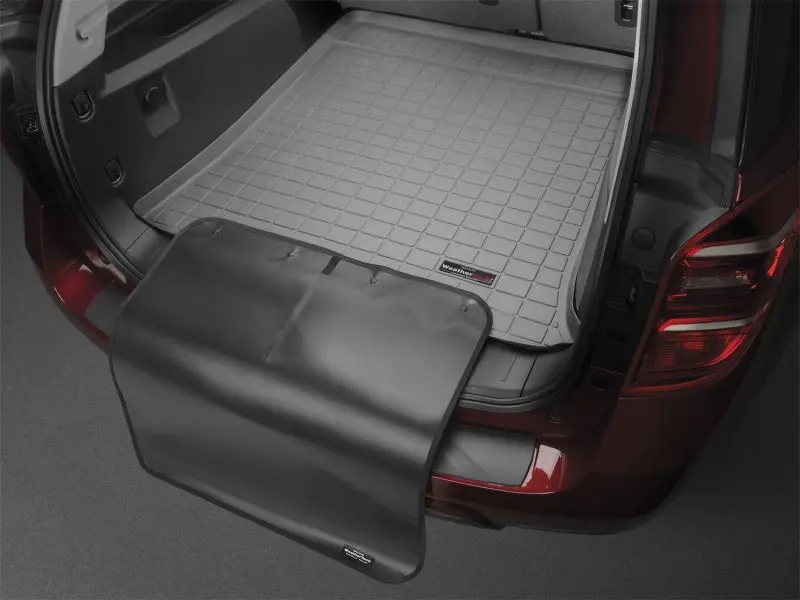 Weathertech 2021+ Chevrolet Suburban Cargo With Bumper Protector - Grey 2