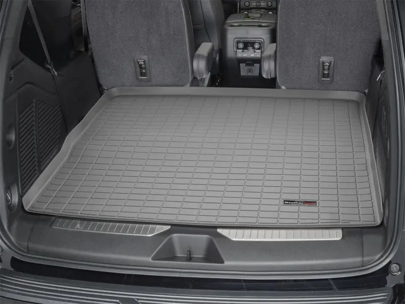 Weathertech 2021+ Chevrolet Tahoe Cargo Liners - Grey 2
