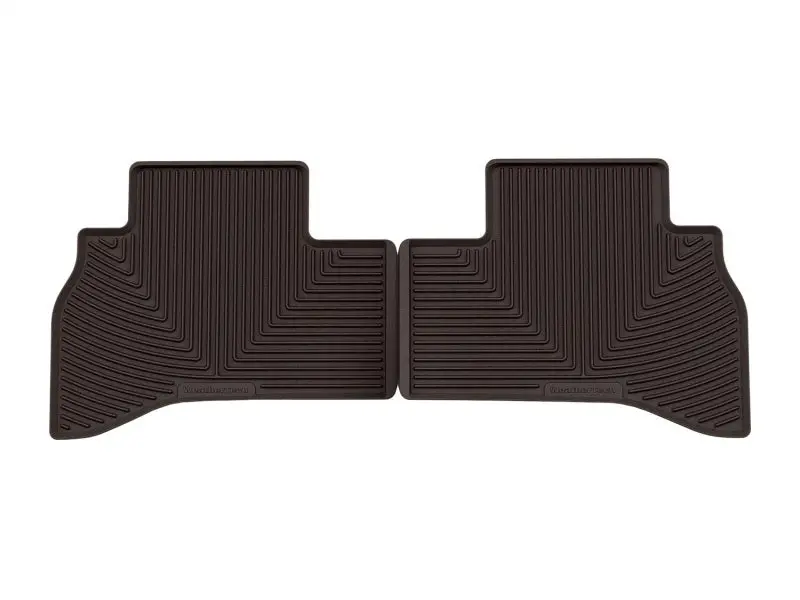 Weathertech 2021+ Chevrolet Trailblazer Rear Rubber Mats - Cocoa 1