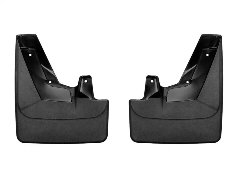Weathertech 2021+ Chevy Suburban(Except W/Power Retractable Step) Front No Drill Mudflaps - Black 1