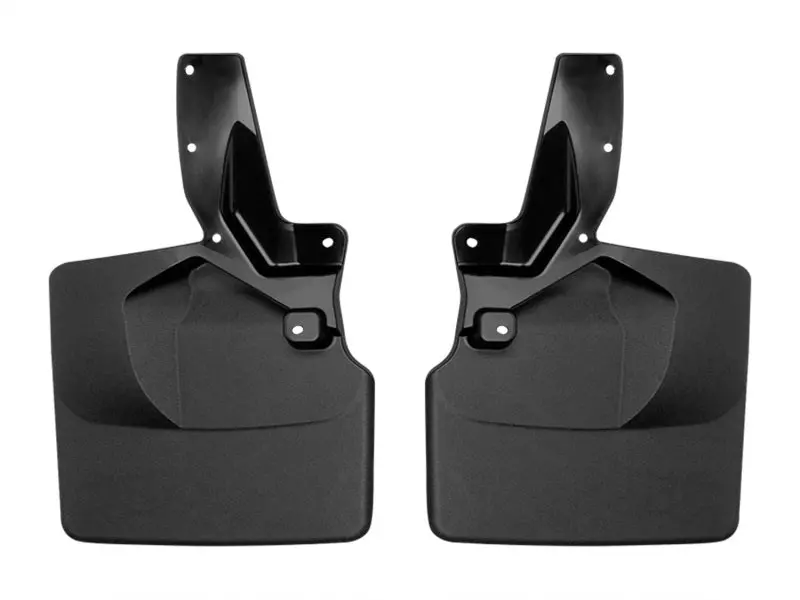Weathertech 2021+ Ford Bronco Front No Drill Mudflaps - Black 1