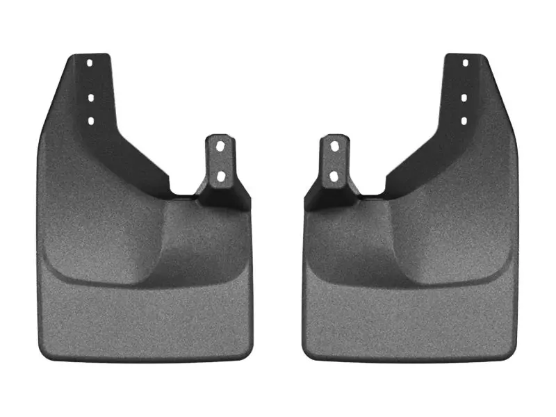 Weathertech 2021+ Ford Bronco No Drill Rear Mudflaps - Black 1