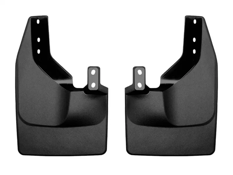 Weathertech 2021+ Ford Bronco No Drill Rear Mudflaps - Black 2