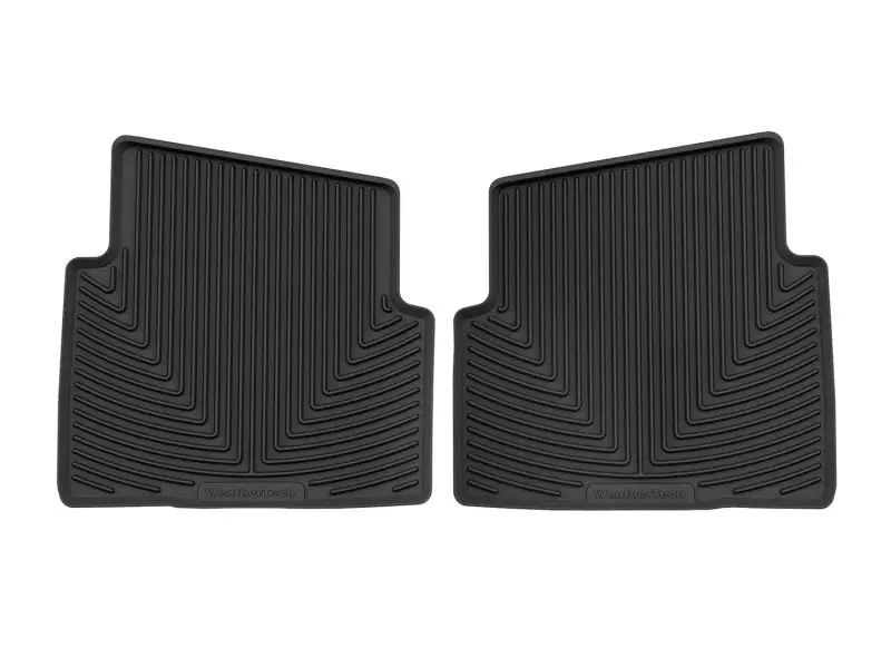 Weathertech 2021+ Ford Bronco Sport Rear Rubber Mats - Black 1