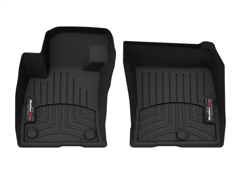 Weathertech 2021+ Ford Bronco Sport (W/O Rubberized Floor)/2022 Ford Maverick Front Floorliner - Blk 1