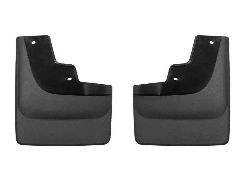 Weathertech 2021+ Ford F-150 Raptor (Incl. 37 Perf. Pkg) No Drill Front Mudflaps - Black 1