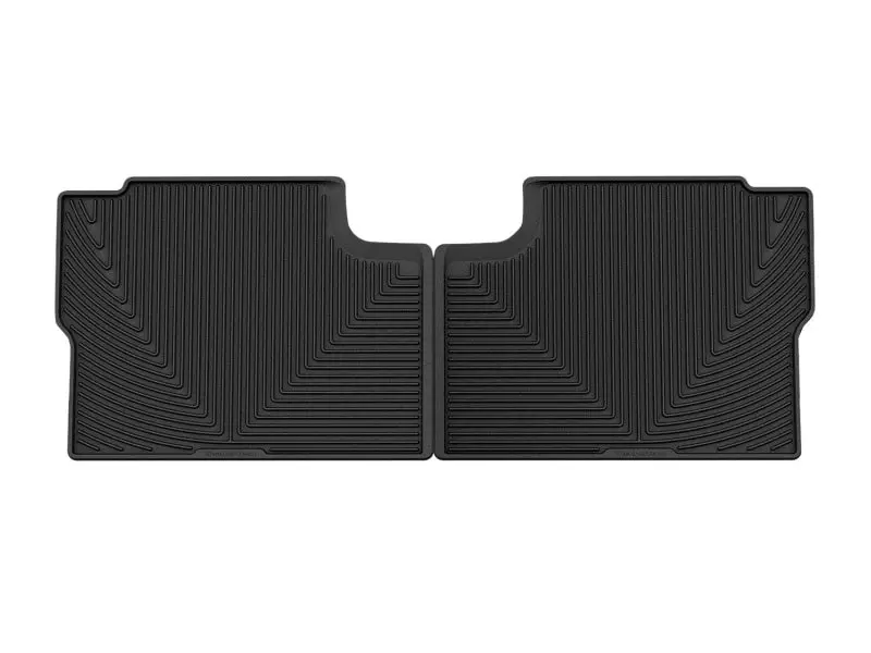 Weathertech 2021+ Ford F-150 Supercrew/Raptor Rear Rubber Mats - Black 1