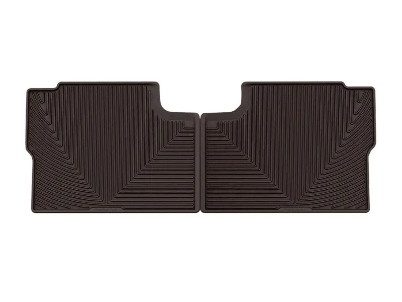 Weathertech 2021+ Ford F-150 Supercrew/Raptor Rear Rubber Mats - Cocoa 1