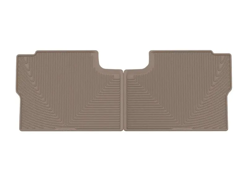 Weathertech 2021+ Ford F-150 Supercrew/Raptor Rear Rubber Mats - Tan 1