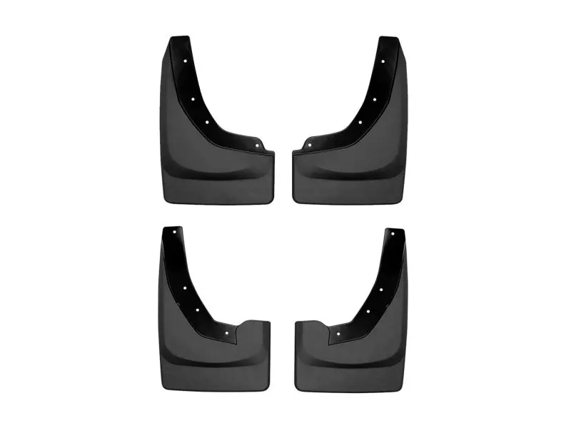 Weathertech 2021+ Ram 1500 Trx No Drill Front & Rear Mudflaps 1